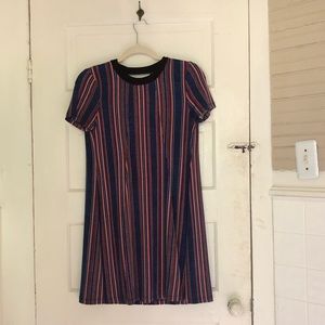 Multi color stripe dress